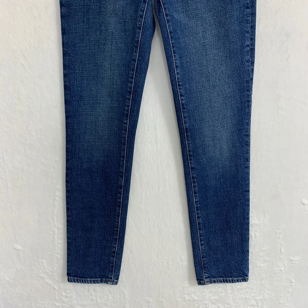 Frame Le Garcon Mid-Rise Boyfriend Jean in Othello Sz 25